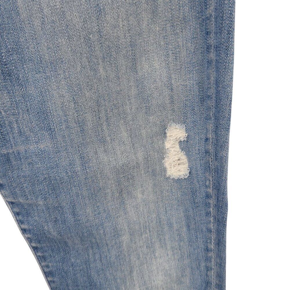 Mother The Stunner Ankle Fray Graffiti Girl Jeans 29 Medium Wash - Picture 9 of 14